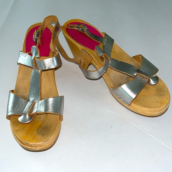 Swedish Hasbeens silver sandals - Picture 5 of 5